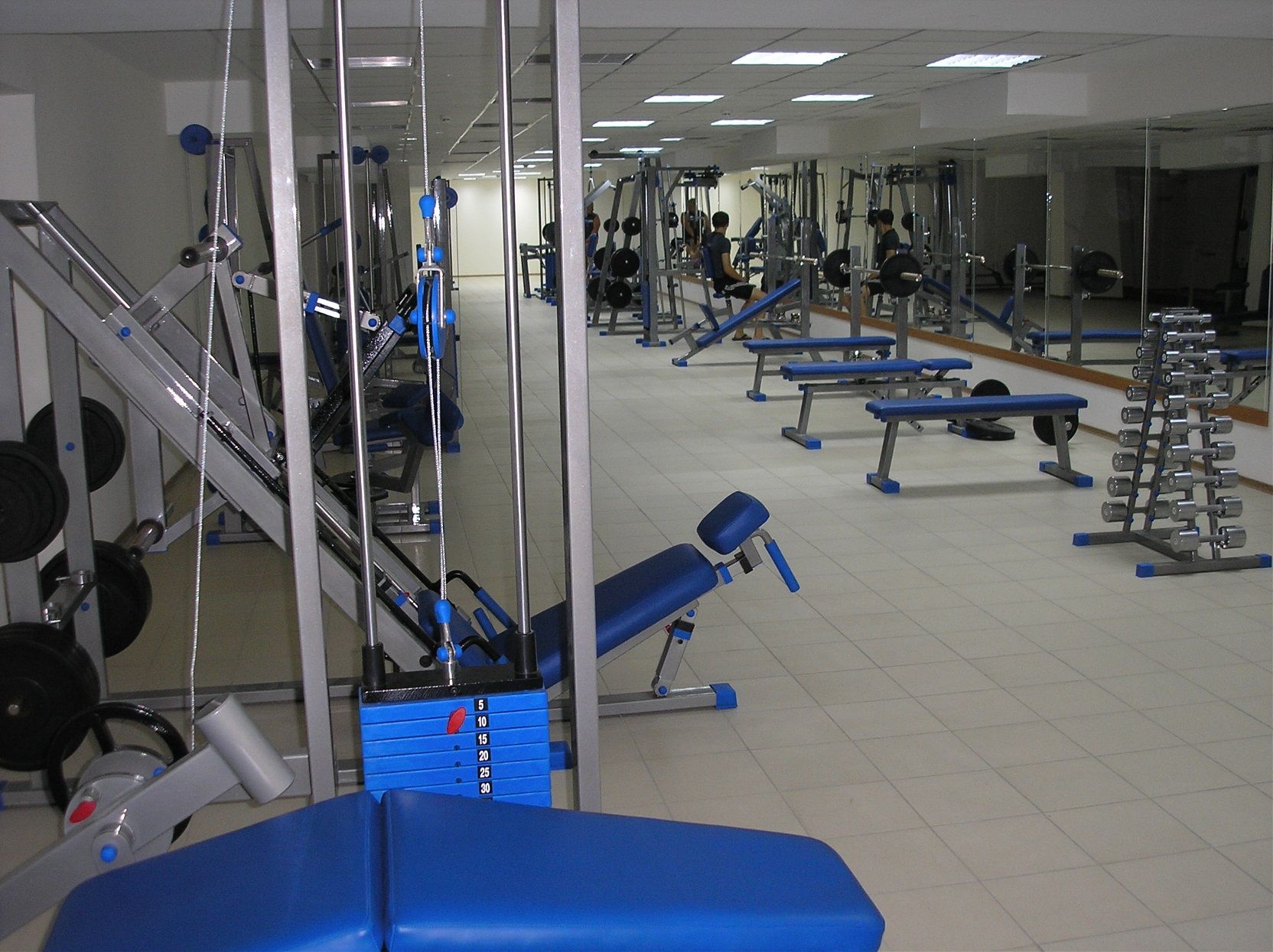 Gym in the TAHC «Sudak»